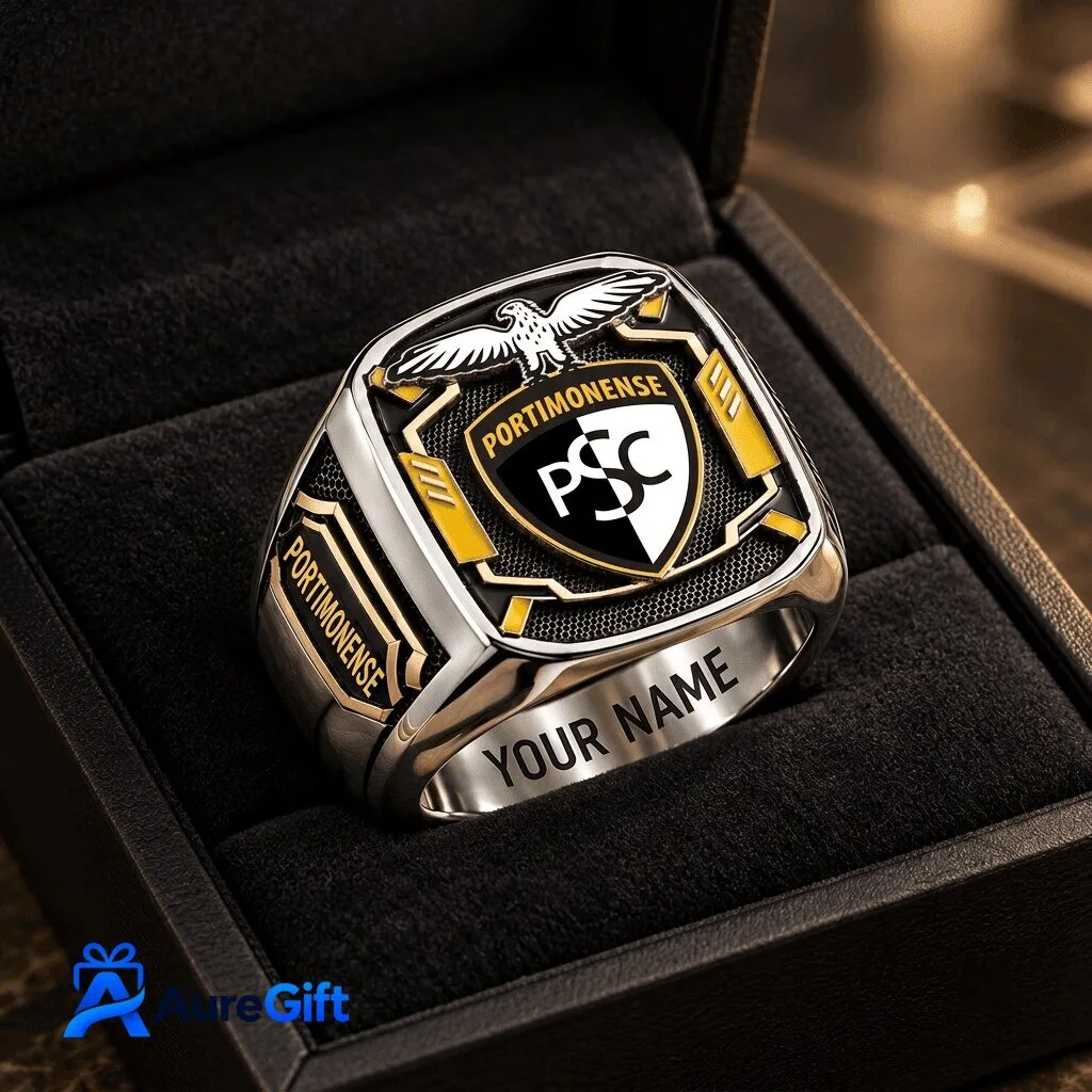 Portimonense Sporting Clube Primeira Liga Football Team Fan Ring 2 Portimonense Sporting Clube Primeira Liga Football Team Fan Ring