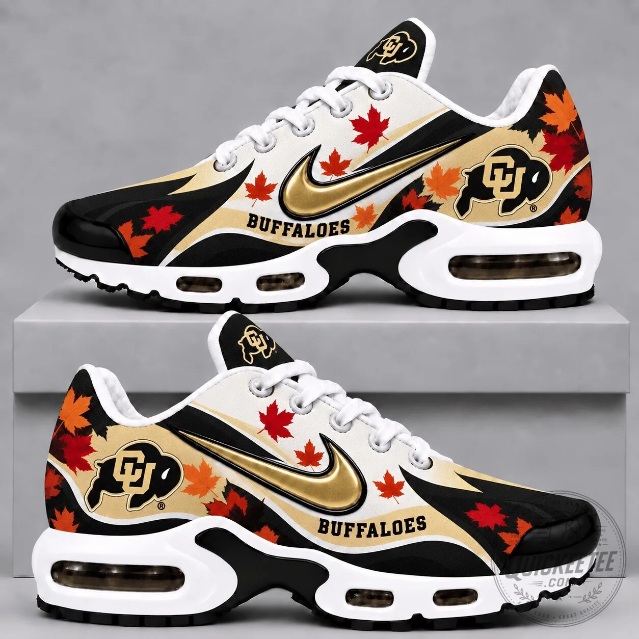 Colorado Buffaloes Fall Season Air Max Running Shoes