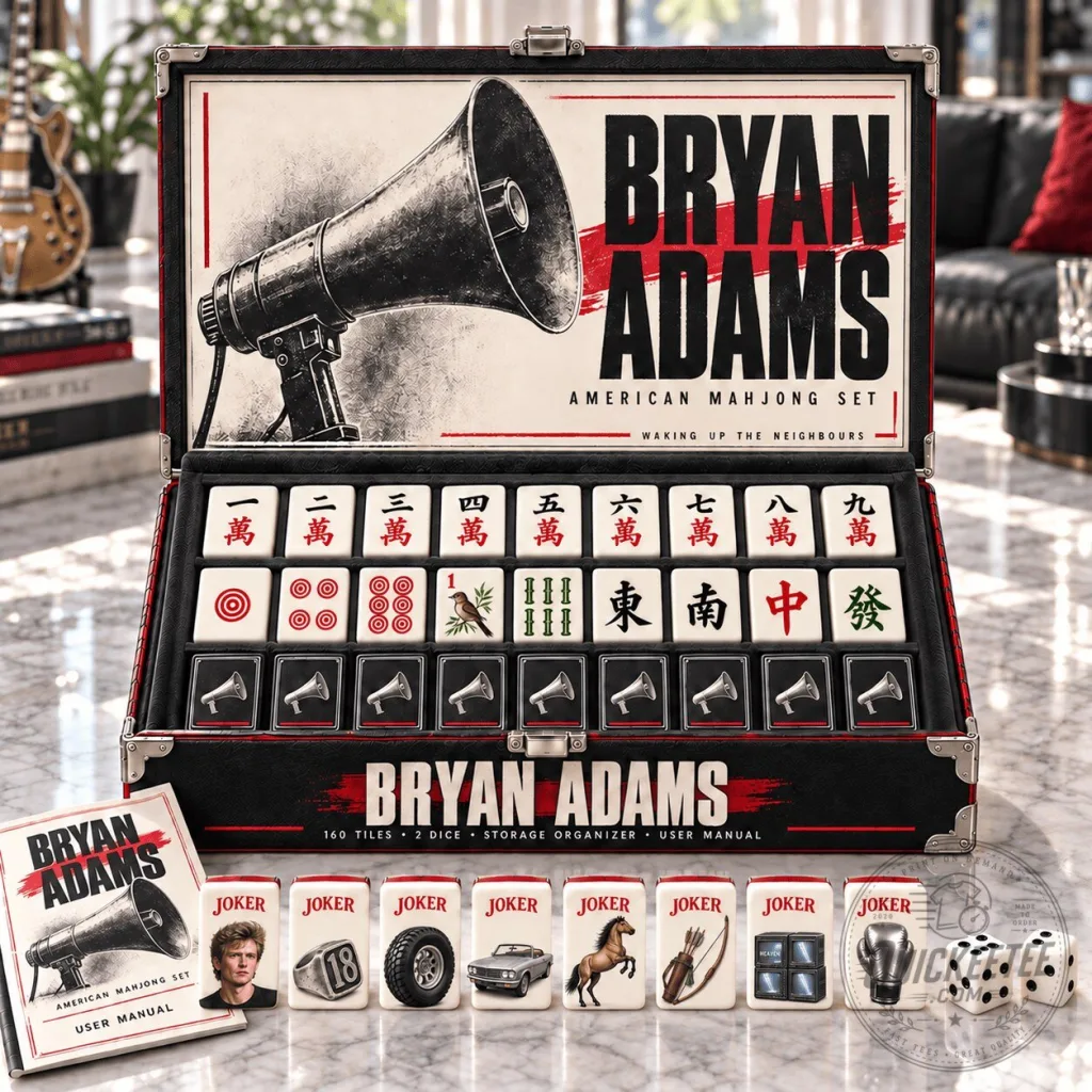 Bryan Adams Waking Up The Neighbours American Mahjong Game Set Bryan Adams Waking Up The Neighbours American Mahjong Game Set