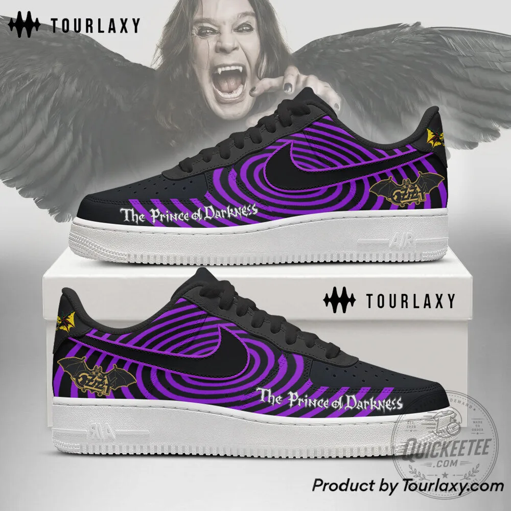 Ozzy Osbourne The Prince of Darkness Purple Swirl Custom Sneakers 7 Ozzy Osbourne The Prince of Darkness Purple Swirl Custom Sneakers