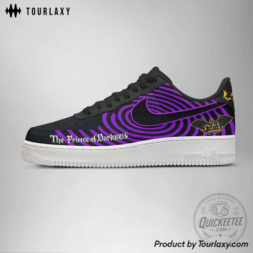 Ozzy Osbourne The Prince of Darkness Purple Swirl Custom Sneakers 8 Ozzy Osbourne The Prince of Darkness Purple Swirl Custom Sneakers