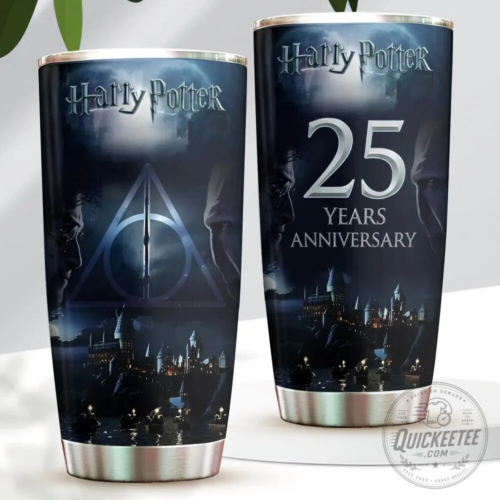 Harry Potter 25th Anniversary Hogwarts Castle Stainless Steel Tumbler