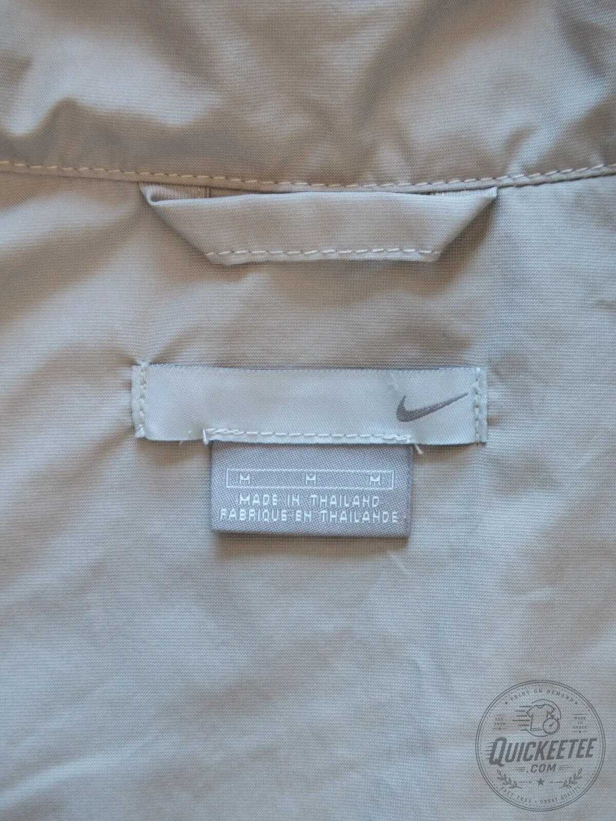 Vintage Nike Gray Windbreaker Jacket with Black Stripes and Zipper Closure 18 Vintage Nike Gray Windbreaker Jacket with Black Stripes and Zipper Closure