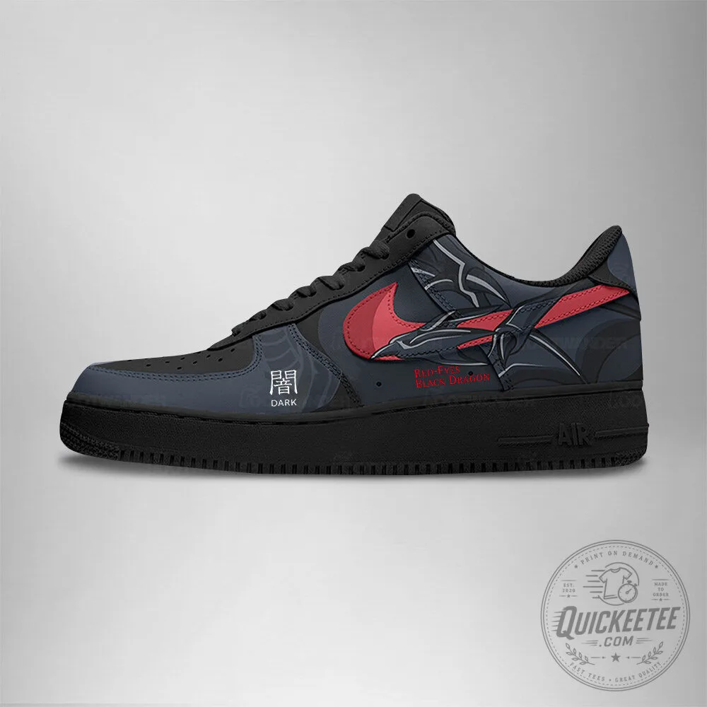 Red-Eyes Black Dragon Yu-Gi-Oh! Custom Anime Gaming Fan Art Shoes 9 Red-Eyes Black Dragon Yu-Gi-Oh! Custom Anime Gaming Fan Art Shoes