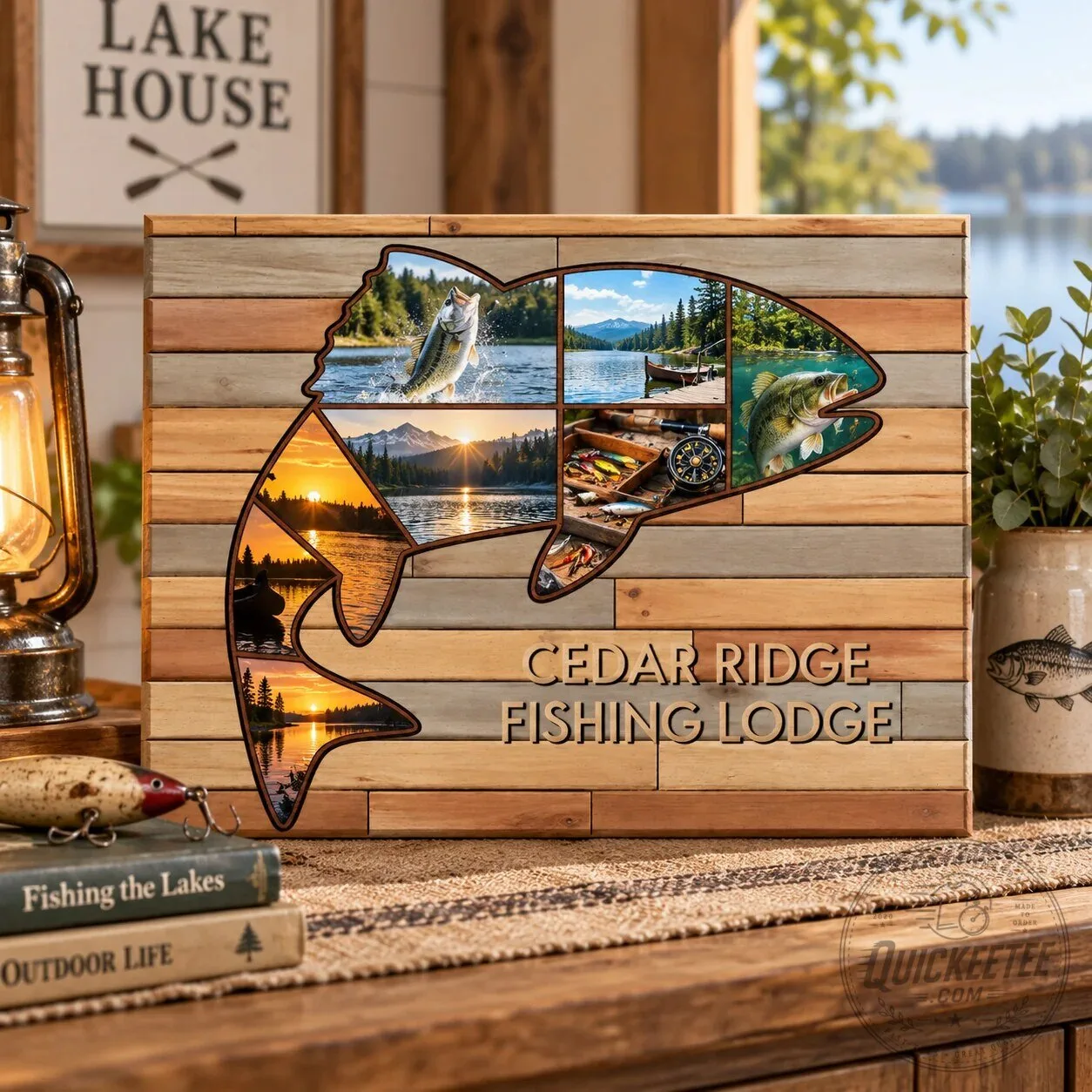 Personalized Bass Fishing Photo Collage Wall Art for Fisherman Gift 16 Personalized Bass Fishing Photo Collage Wall Art for Fisherman Gift