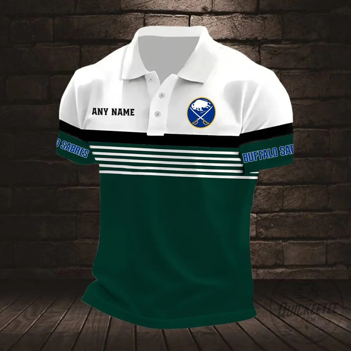 Buffalo Sabres Personalized Name Striped Multi Color Polo Shirt 14 Buffalo Sabres Personalized Name Striped Multi Color Polo Shirt