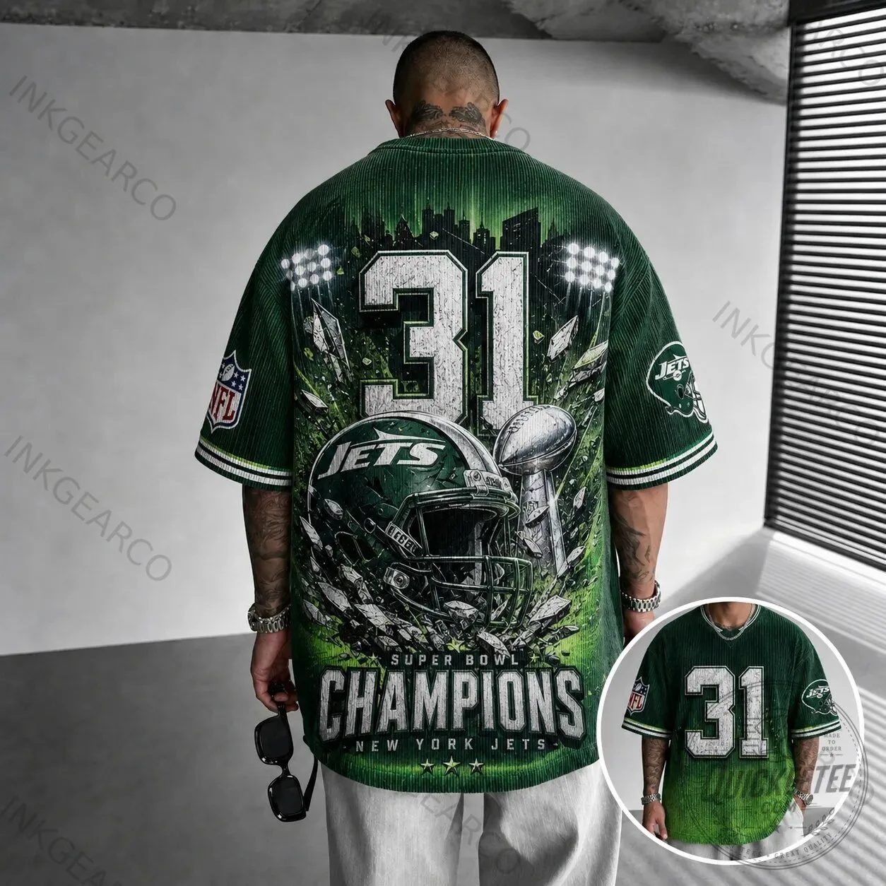 Super Bowl Champions Jersey for New York Jets Fans 2 Super Bowl Champions Jersey for New York Jets Fans