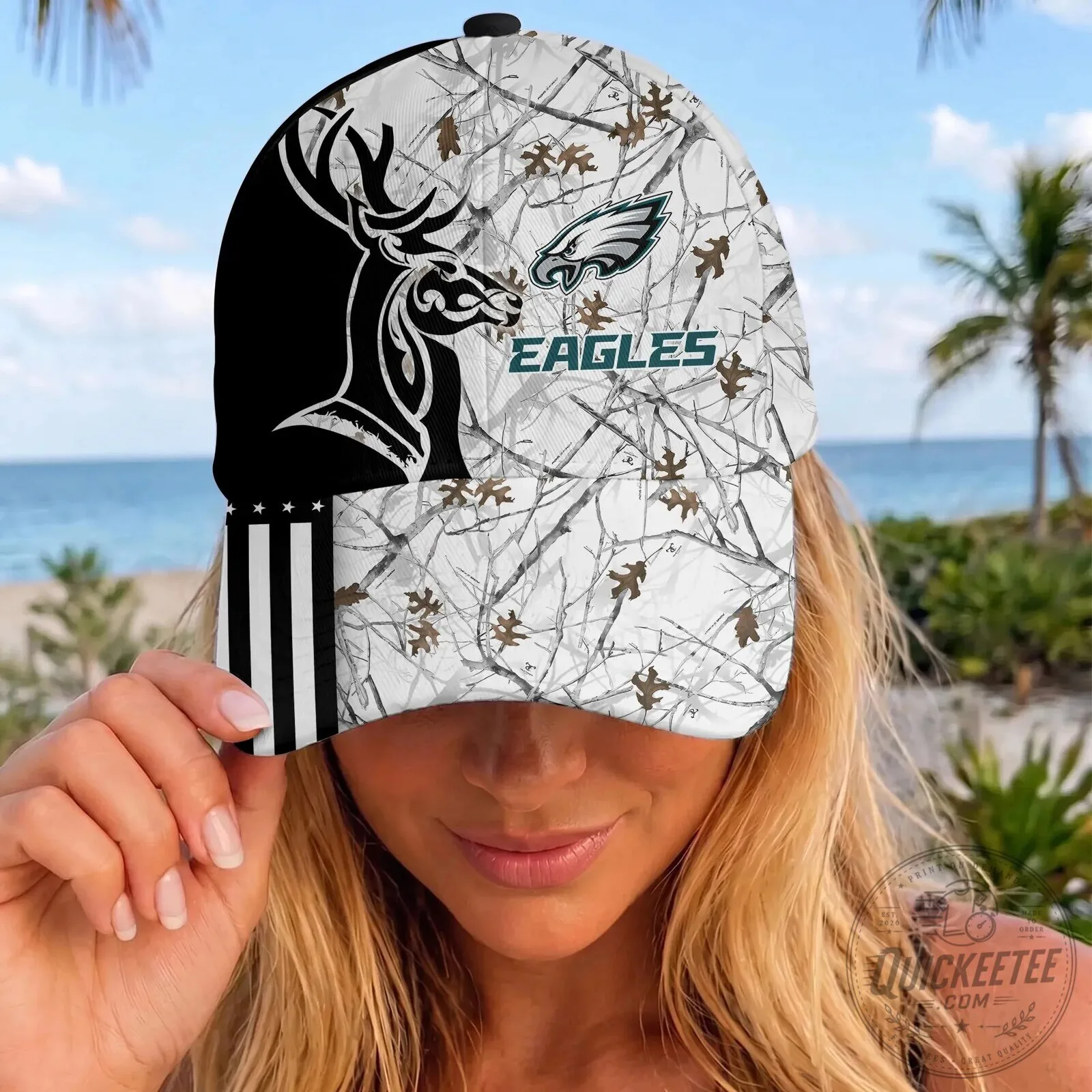 Philadelphia Eagles Deer Hunting Camouflage American Flag Cap Hat 10 Philadelphia Eagles Deer Hunting Camouflage American Flag Cap Hat