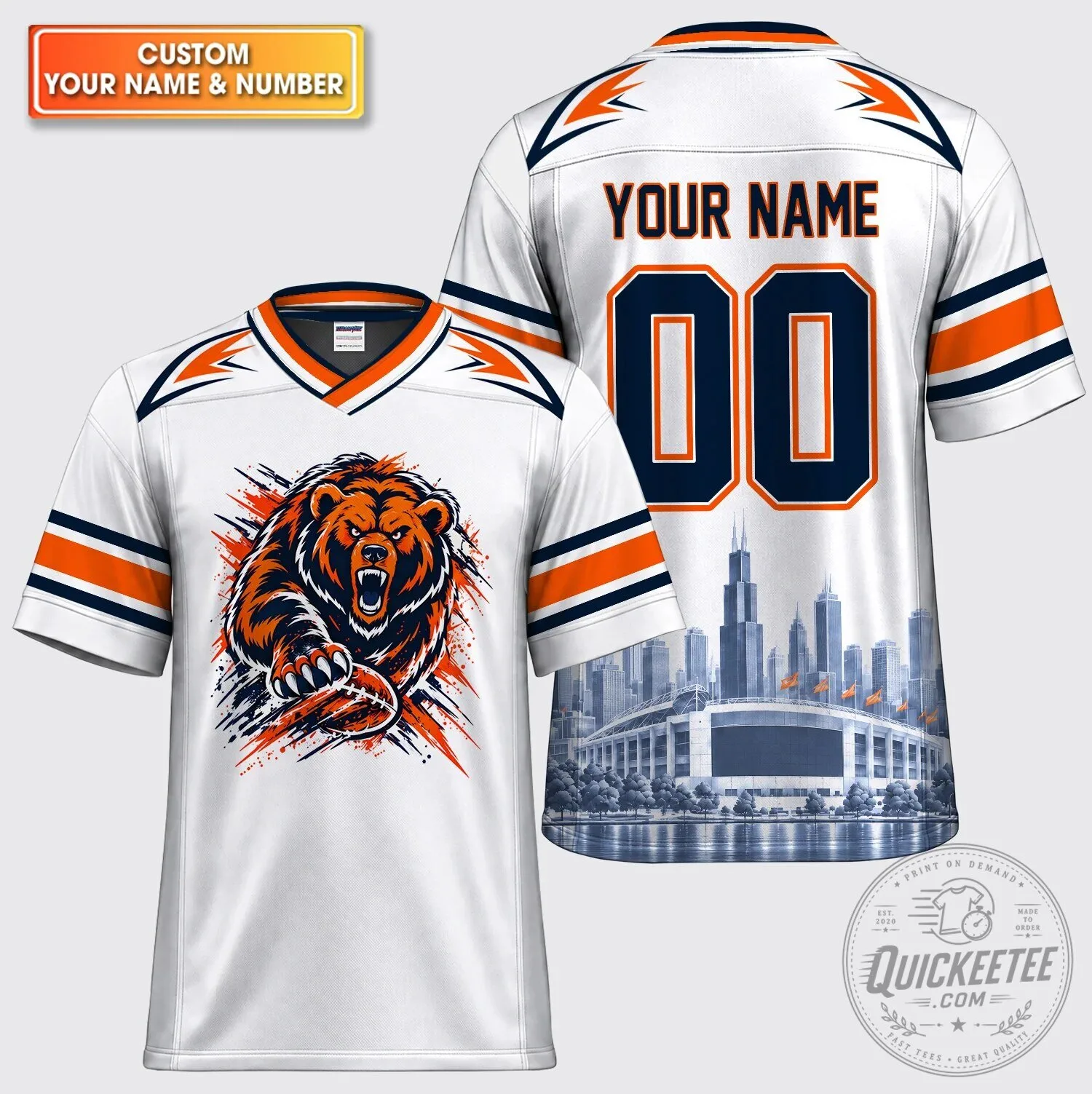New England Patriots Remember Everyone Deployed R.E.D. Friday Polo Shirt 6 Customizable Chicago Bears Mascot American Football Jersey with Skyline