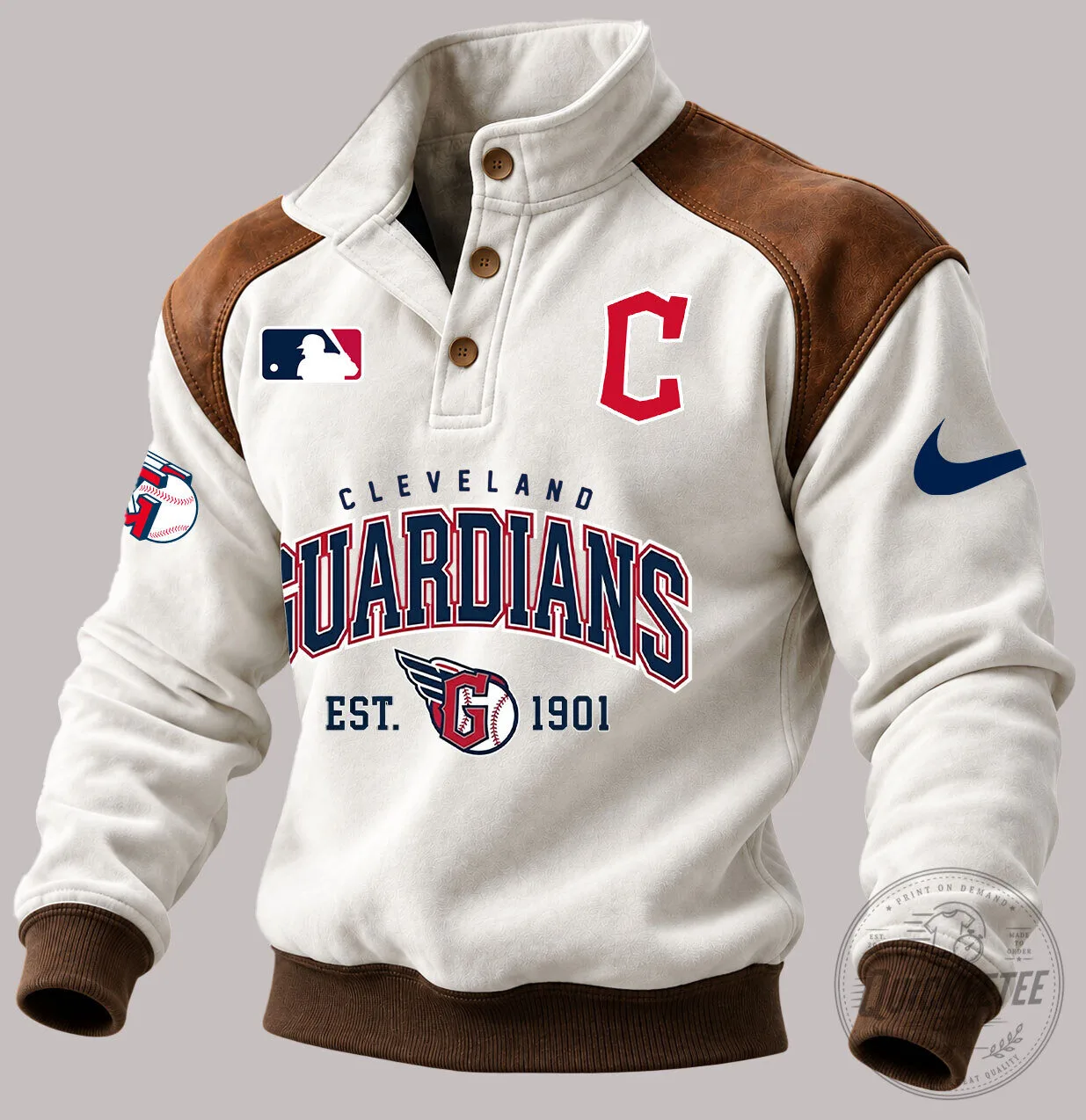 Cleveland Guardians Baseball Team Est. 1901 Fan Apparel Sweatshirt