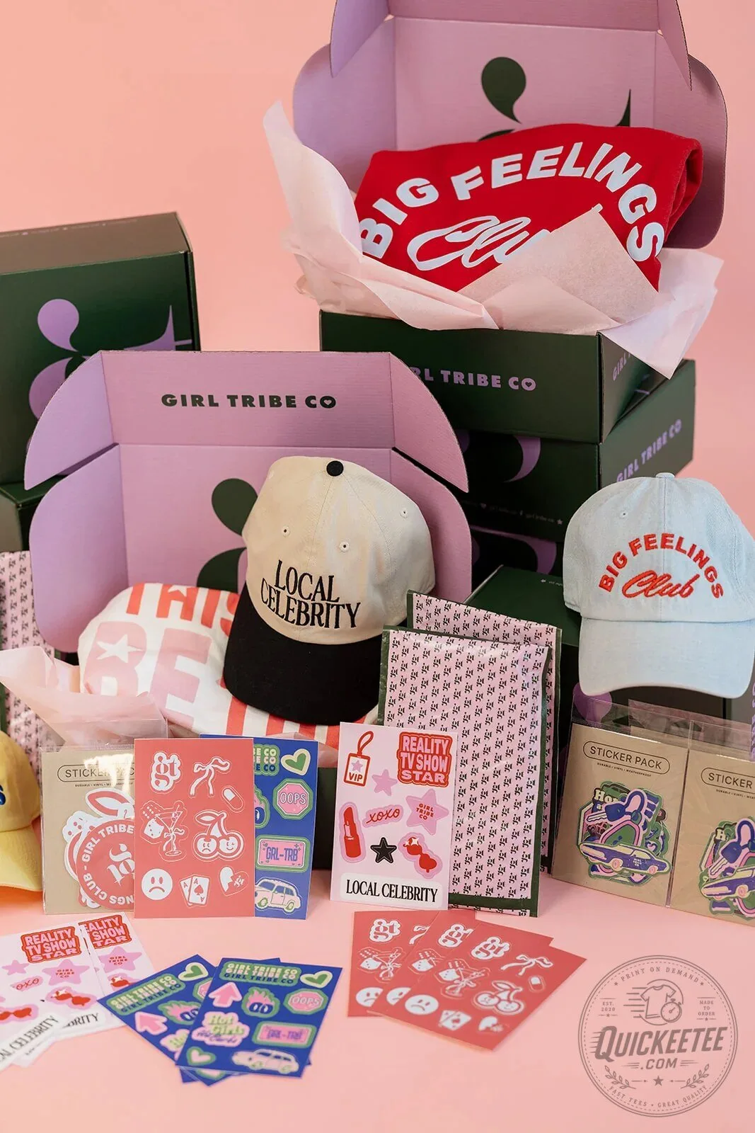 Girl Tribe Co. Monthly Sticker Club Subscription Box with Exclusive Designs 1 Girl Tribe Co. Monthly Sticker Club Subscription Box with Exclusive Designs