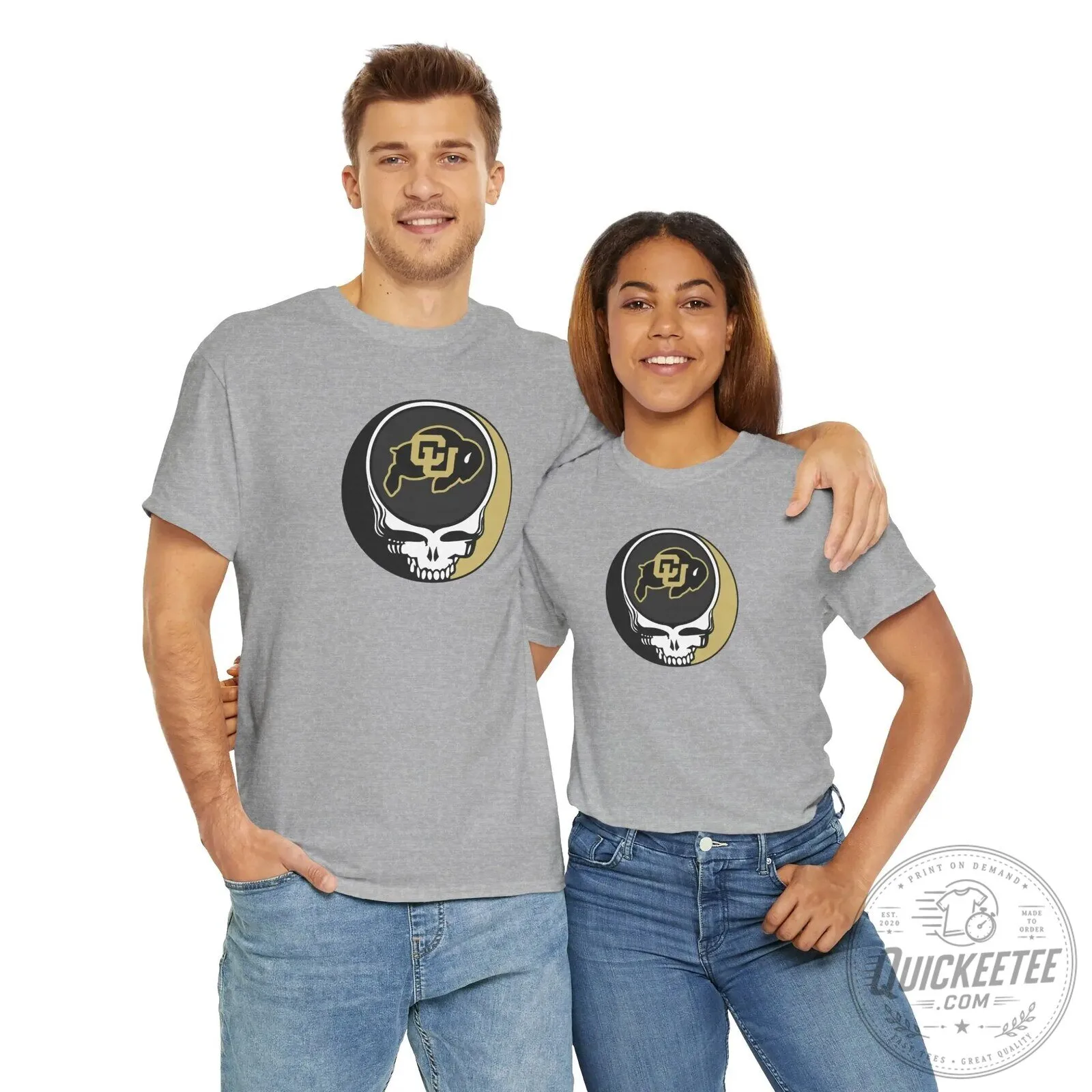University of Colorado Boulder Grateful Dead Steal Your Face T-Shirt 13 University of Colorado Boulder Grateful Dead Steal Your Face T-Shirt