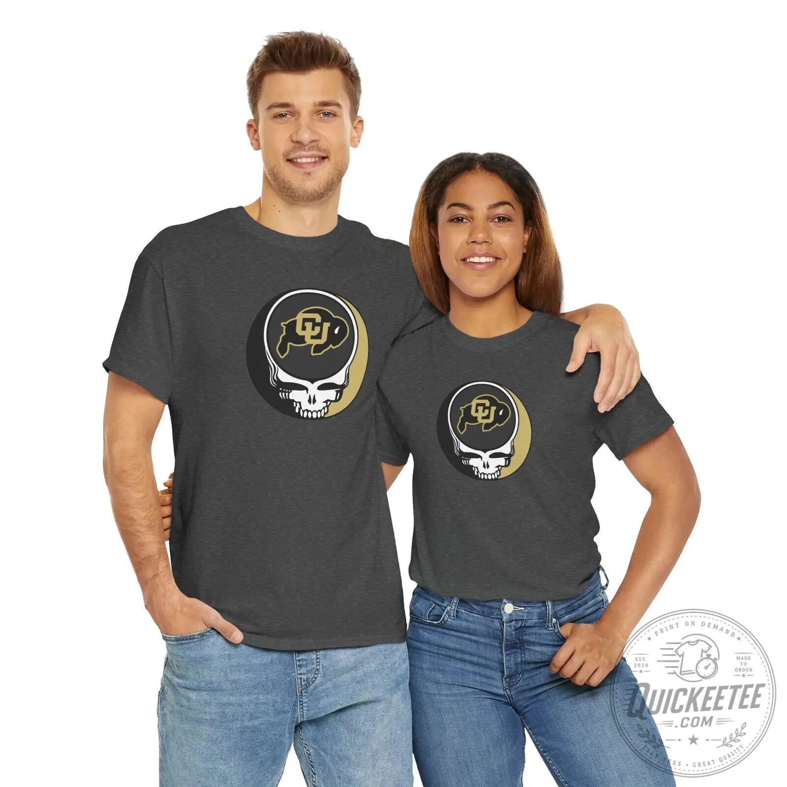 University of Colorado Boulder Grateful Dead Steal Your Face T-Shirt 14 University of Colorado Boulder Grateful Dead Steal Your Face T-Shirt