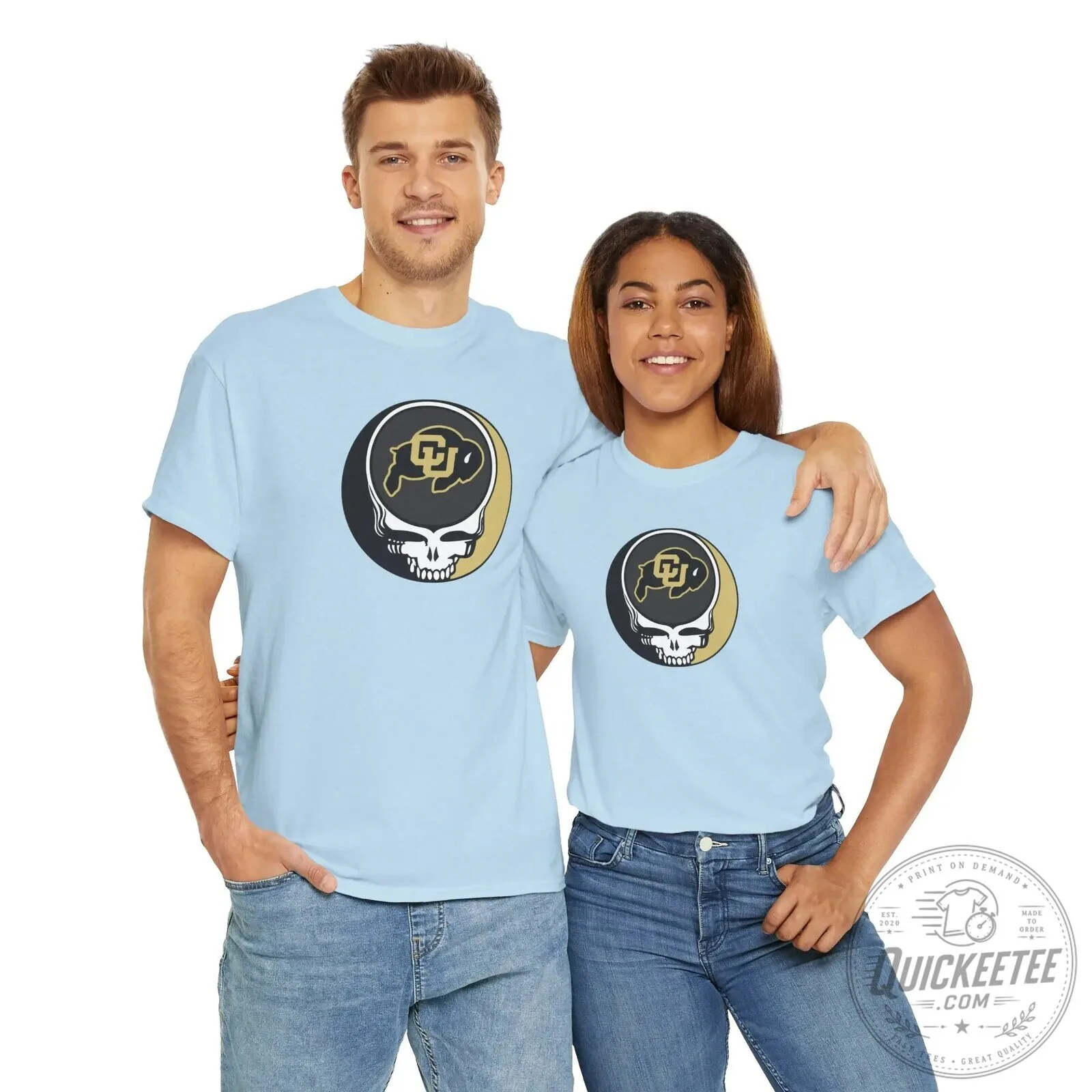 University of Colorado Boulder Grateful Dead Steal Your Face T-Shirt 15 University of Colorado Boulder Grateful Dead Steal Your Face T-Shirt