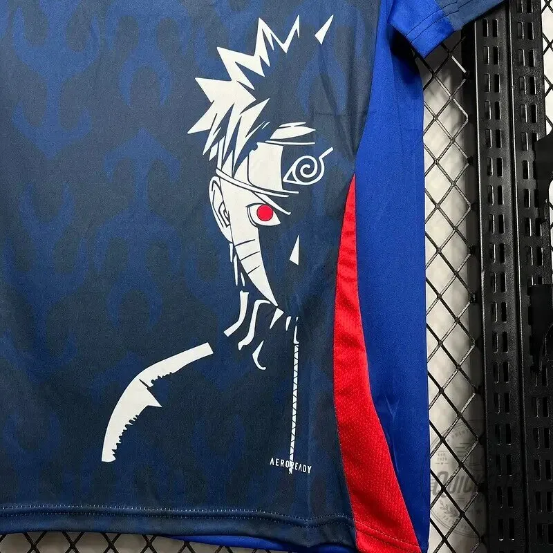 Naruto Uzumaki Anime Soccer Jersey for Japan National Football Team 16 Naruto Uzumaki Anime Soccer Jersey for Japan National Football Team