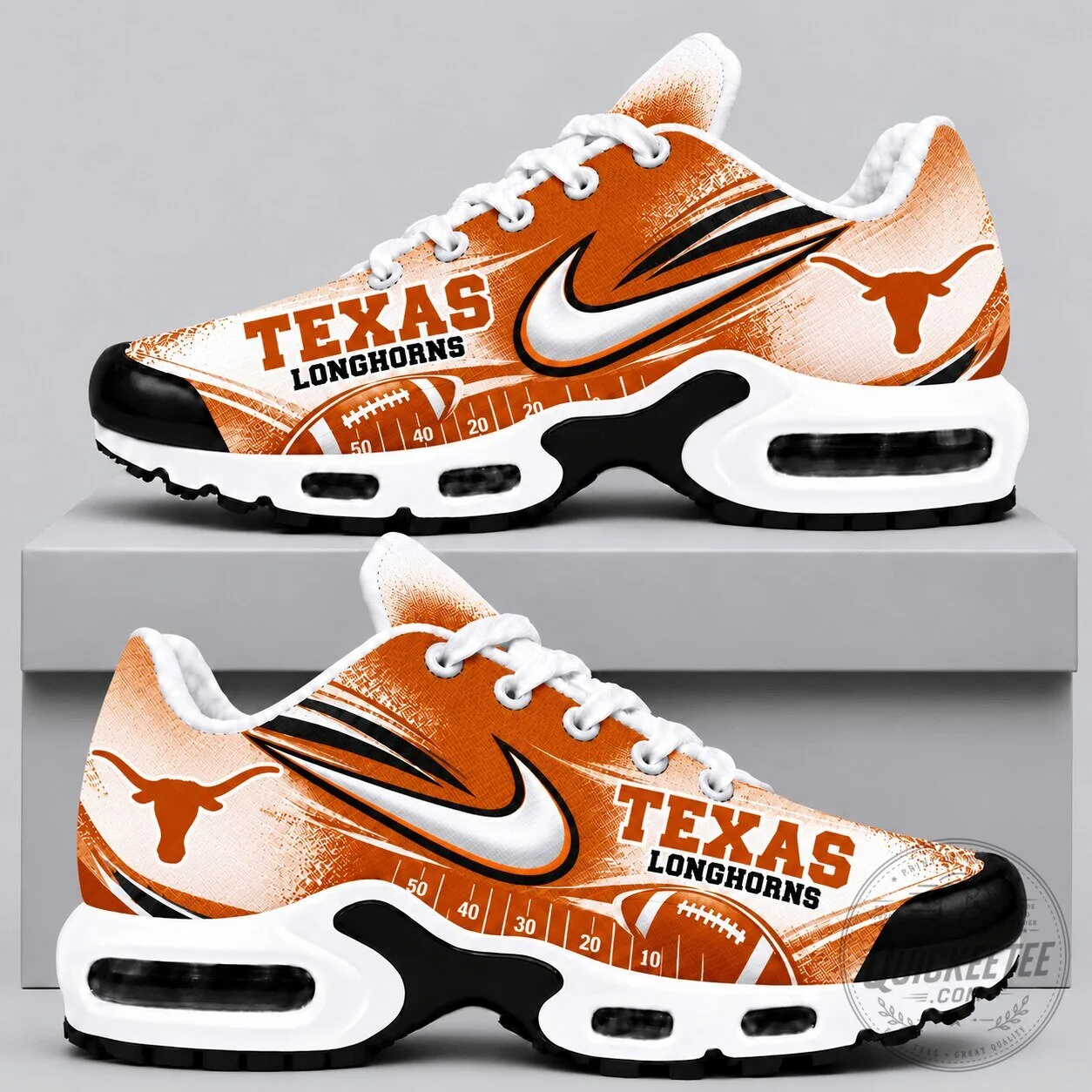 Texas Longhorns NCAA Football Team Air Max Shoes for Game Day