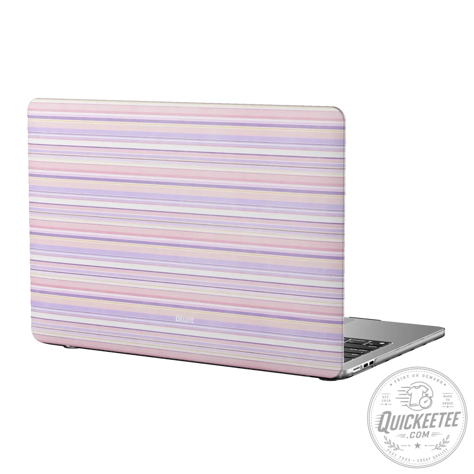 Pastel Striped MacBook Air Hard Shell Case for Laptop Protection