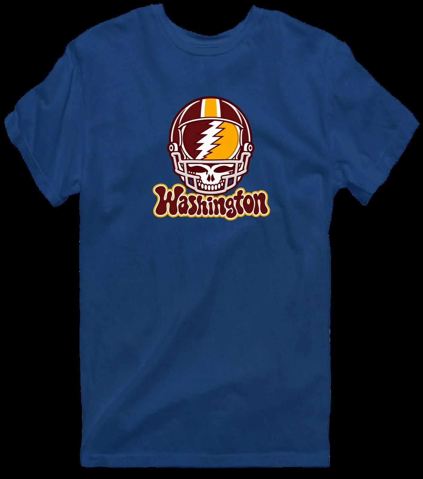 Washington Football Team Grateful Dead Steal Your Face Helmet T-Shirt
